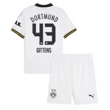 Borussia Dortmund Jamie Bynoe-Gittens #43 Tredjedraktsett Barn 2024-25 Kortermet (+ korte bukser)